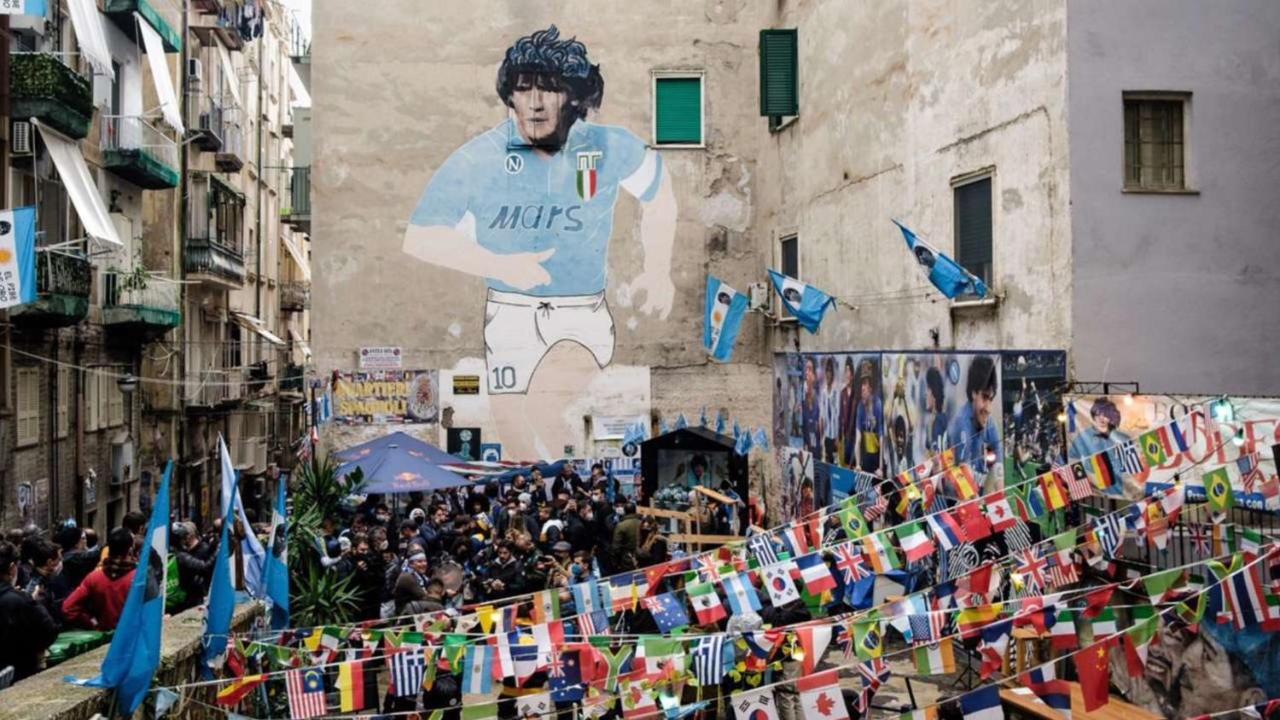 Appartamento Vittoria's Near Maradona Mural Napoli